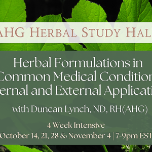 Herbal Formulations in Common Medical Conditions; Internal and External Applications
